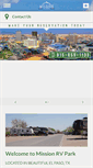 Mobile Screenshot of missionrvparklp.com